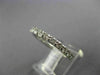 ESTATE 1.25CT ROUND DIAMOND 14KT WHITE GOLD 3D ETERNITY WEDDING ANNIVERSARY RING