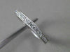 ANTIQUE 1.0CT DIAMOND PLATINUM MILGRAIN ETERNITY WEDDING ANNIVERSARY RING #17133