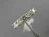 ESTATE 1.25CT DIAMOND 14KT WHITE GOLD 5 STONE CLASSIC SHARED PRONG WEDDING RING