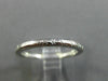 ESTATE PLATINUM 3D FILIGREE HANDCRAFTED ETERNITY WEDDING ANNIVERSARY RING #26124