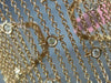 ESTATE WIDE .56CT DIAMOND 14KT ROSE GOLD 3D FLEXIBLE BY THE YARD BANGLE BRACELET