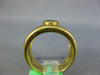 LARGE 1.45CT DIAMOND & AAA EMERALD 18KT 2 TONE GOLD ASSCHER OVAL ENGAGEMENT RING
