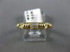 ESTATE .34CT BAGUETTE DIAMOND 14KT YELLOW GOLD CHANNEL ANNIVERSARY RING #22464