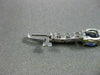 ESTATE 7.22CT DIAMOND & AAA TANZANITE 14KT WHITE & YELLOW GOLD BRACELET #17384