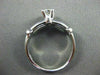 ESTATE .56CT DIAMOND 18KT WHITE GOLD SOLITAIRE ENGAGEMENT RING BEAUTIFUL! #4219