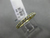 ESTATE .84CT ROUND DIAMOND 14KT YELLOW GOLD 3D CLASSIC WEDDING ANNIVERSARY RING