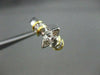 ESTATE .72CT DIAMOND 14KT WHITE & YELLOW GOLD MARQUISE ENGAGEMENT RING #15713