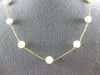 ESTATE AAA SOUTH SEA PEARL 14KT YELLOW GOLD 3D BY THE YARD NECKLACE #23899