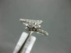 ESTATE .50CT ROUND DIAMOND 14KT WHITE GOLD CLASSIC 2 STONE CRISS CROSS LOVE RING