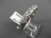 ANTIQUE LARGE 1.75CT DIAMOND PLATINUM FIVE STONE WEDDING ANNIVERSARY RING #22296