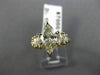ESTATE 1.85CT MARQUISE CUT DIAMOND 14KT WHITE GOLD 3D GRADUATING ENGAGEMENT RING