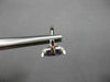 ESTATE LARGE 7.20CTW DIAMOND & AMETHYST 14KT WHITE GOLD ETOLIE HANGING EARRINGS