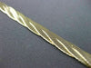ESTATE WIDE 14KT YELLOW GOLD ITALIAN DOUBLE ROPE DIAMOND CUT BRACELET #23316
