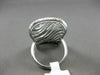 ESTATE MASSIVE 1.94CT DIAMOND 14KT WHITE GOLD 3D RECTANGULAT MULTI WAVE FUN RING