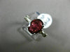 LARGE 2.69CT BAGUETTE DIAMOND & OVAL SPINEL TOURMALINE PLATINUM ENGAGEMENT RING