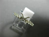 ESTATE .42CT DIAMOND 14KT WHITE GOLD 3D SEMI ETERNITY SEMI MOUNT ENGAGEMENT RING