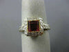 1.58CT DIAMOND & AAA SQUARE PINK TOPAZ 18KT YELLOW GOLD 3D HALO ENGAGEMENT RING