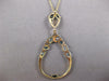 2.05CT DIAMOND & AAA BLUE TOPAZ 14KT 2 TONE GOLD TEAR DROP BY THE YARD NECKLACE