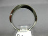 ESTATE .85CT ROUND CUT DIAMOND 14KT WHITE GOLD 3D CHANNEL ANNIVERSARY RING #4007