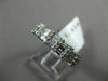 ESTATE 1.13CT ROUND & BAGUETTE DIAMOND 18KT WHITE GOLD WEDDING ANNIVERSARY RING