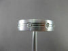 ESTATE WIDE 0.30CTW DIAMOND 14KT WHITE GOLD ETOILE MENS RING BEAUTIFUL!!! #19434