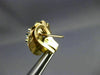 ESTATE 1.0CT AAA SAPPHIRE & SOUTH SEA PEARL 14K YELLOW GOLD 3D EARRINGS #20788