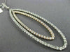 ESTATE EXTRA LARGE 2.09CT DIAMOND 14KT WHITE & ROSE GOLD DOUBLE MARQUISE PENDANT