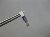 .72CT DIAMOND & AAA AMTHEYST 14K WHITE GOLD EMERALD CUT & ROUND HUGGIE EARRINGS