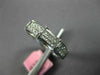 ESTATE .66CT DIAMOND 18KT WHITE GOLD ROUND & PRINCESS INVISIBLE ANNIVERSARY RING