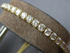 3.23CT DIAMOND 14K YELLOW GOLD 3D ROUND SEMI ETERNITY ADJUSTABLE TENNIS BRACELET