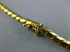 ESTATE LARGE 6.26CT WHITE & FANCY YELLOW DIAMOND 14K 2 TONE GOLD CHOKER NECKLACE