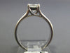 ESTATE JEFF COOPER .90CT DIAMOND PLATINUM LUCIDA ETOILE ENGAGEMENT RING #25522