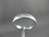 ESTATE WIDE 0.30CTW DIAMOND 14KT WHITE GOLD ETOILE MENS RING FASHIONABLE #15000