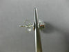 ESTATE LARGE 26.35CT DIAMOND& MULTI GEM 14KT WHITE & ROSE GOLD HANGING EARRINGS