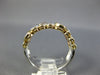 ESTATE WIDE .75CT DIAMOND 14KT TRI COLOR GOLD 3D BEZEL STACKABLE FUN RING SET