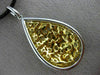 EXTRA LARGE 4.62CT WHITE & INTENSE YELLOW DIAMOND 18K TWO TONE GOLD LOVE PENDANT