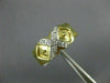 ESTATE WIDE .15CT DIAMOND 14KT YELLOW GOLD 3D CLASSIC TRIPLE X LOVE RING #2790