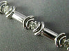 ESTATE .55CT DIAMOND 14KT WHITE GOLD 3D SEMI BEZEL PRONG BEZEL TENNIS BRACELET