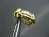 ESTATE LONG 1.12CT DIAMOND BAGUETTE 14K YELLOW GOLD CLIP ON EARRINGS !!! #17948
