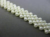 ESTATE WIDE & LONG AAA SOUTH SEA PEARL 14K YELLOW GOLD MULTI ROW BRACELET #26195