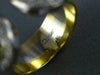 ESTATE CARTIER LARGE .50CT DIAMOND 18KT TWO TONE GOLD 3D MULIT ROW TENSION RING