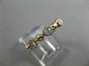 ESTATE .64CT DIAMOND 14K ROSE GOLD 3D ETOILE ETERNITY WEDDING ANNIVERSARY RING