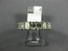 ESTATE 3.98CT DIAMOND 14KT WHITE GOLD CLASSIC ETERNITY WEDDING ANNIVERSARY RING