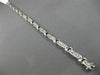 ESTATE 1.75CT DIAMOND 18KT WHITE GOLD 3D CLASSIC 6 STONE CHANNEL TENNIS BRACELET