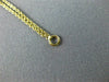 ESTATE .11CT DIAMOND WHITE & BLUE ENAMEL 18K YELLOW GOLD EVIL EYE LUCKY BRACELET