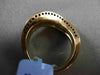 ESTATE .61CT DIAMOND 18KT WHITE & YELLOW & ROSE GOLD WAVE STACKABLE RING SET