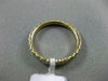 ESTATE .84CT ROUND DIAMOND 14KT YELLOW GOLD 3D CLASSIC WEDDING ANNIVERSARY RING