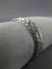 ESTATE .40CT DIAMOND 18KT WHITE GOLD 3D ETERNITY WEDDING ANNIVERSARY RING #1185