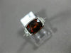 1.76CT DIAMOND & AAA GARNET 14KT WHITE GOLD 3D FILIGREE FRIENDSHIP PROMISE RING