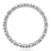 ESTATE 1.60CT DIAMOND 18KT WHITE GOLD 3D ROUND ETERNITY WEDDING ANNIVERSARY RING